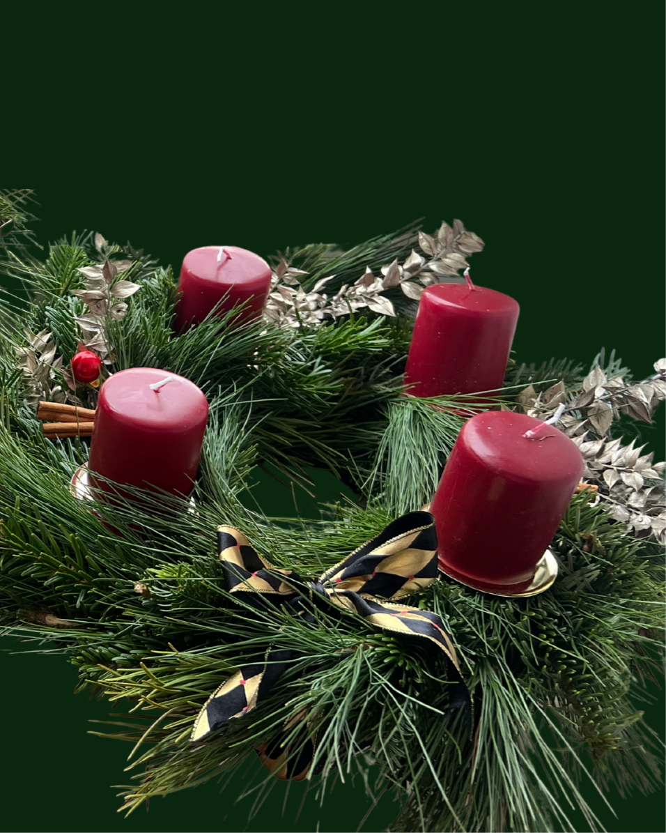 ADVENTSKRANZ BINDEN & DIP DYE KERZEN WORKSHOP