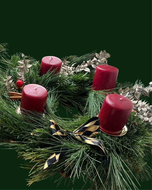 ADVENTSKRANZ BINDEN & DIP DYE KERZEN WORKSHOP