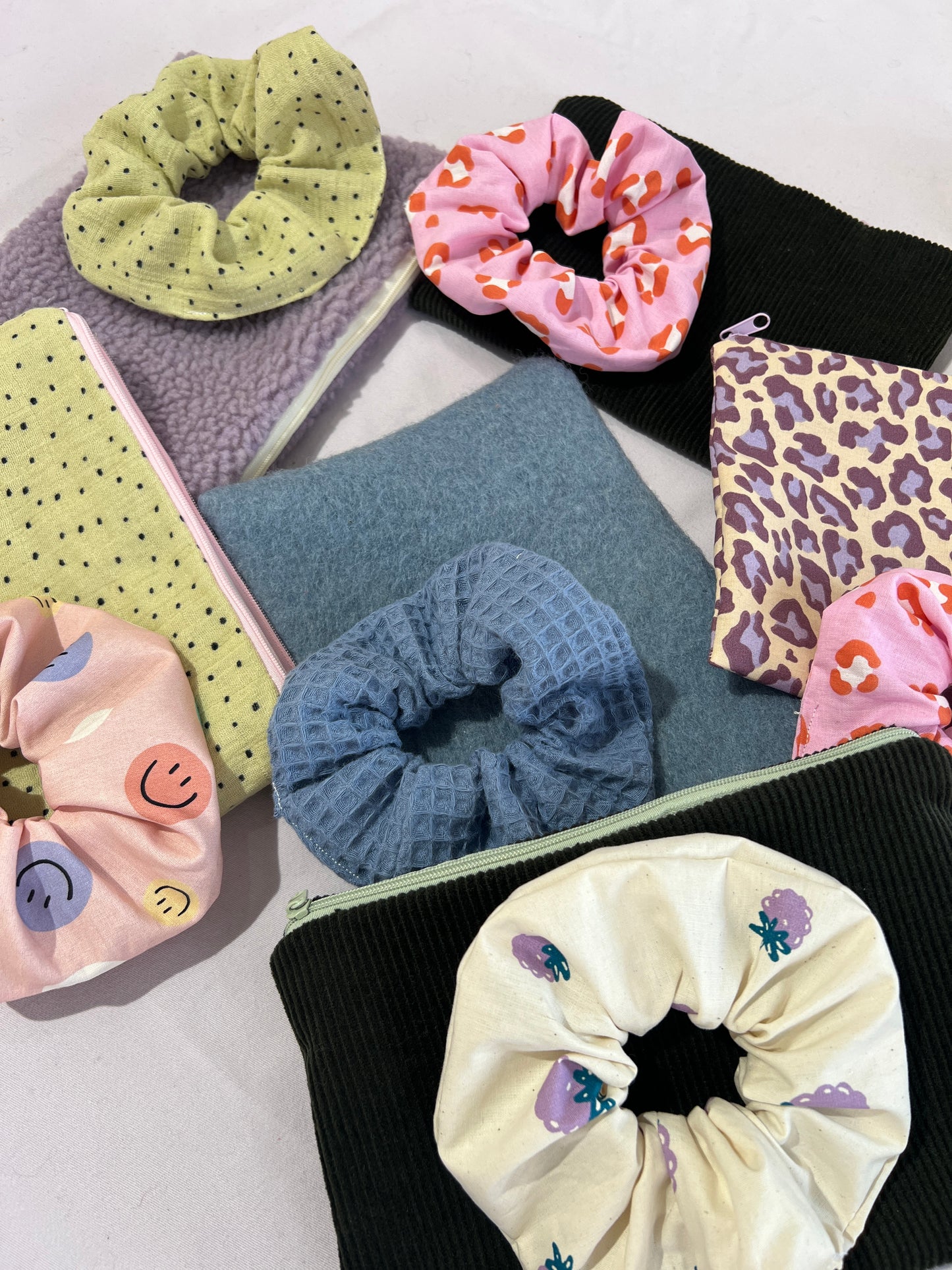 KLEINE TASCHE UND SCRUNCHIE - Starter Nähkurs in München