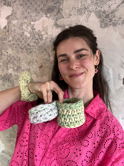 CROCHET BASKET WORKSHOP – Lerne, wie du deine eigenen Interior-Körbe häkelst