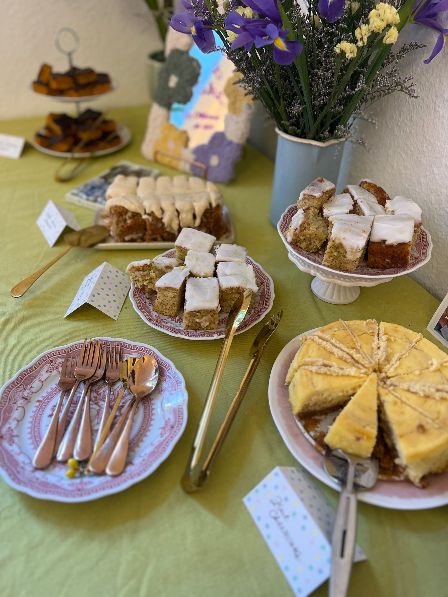 Tolles Kuchenbuffet in München bei meinen Kreativ-Events.