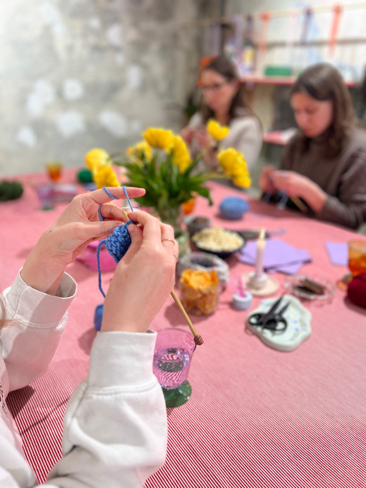 Stricken lernen von Anfang an in München bei Lost in Perfection